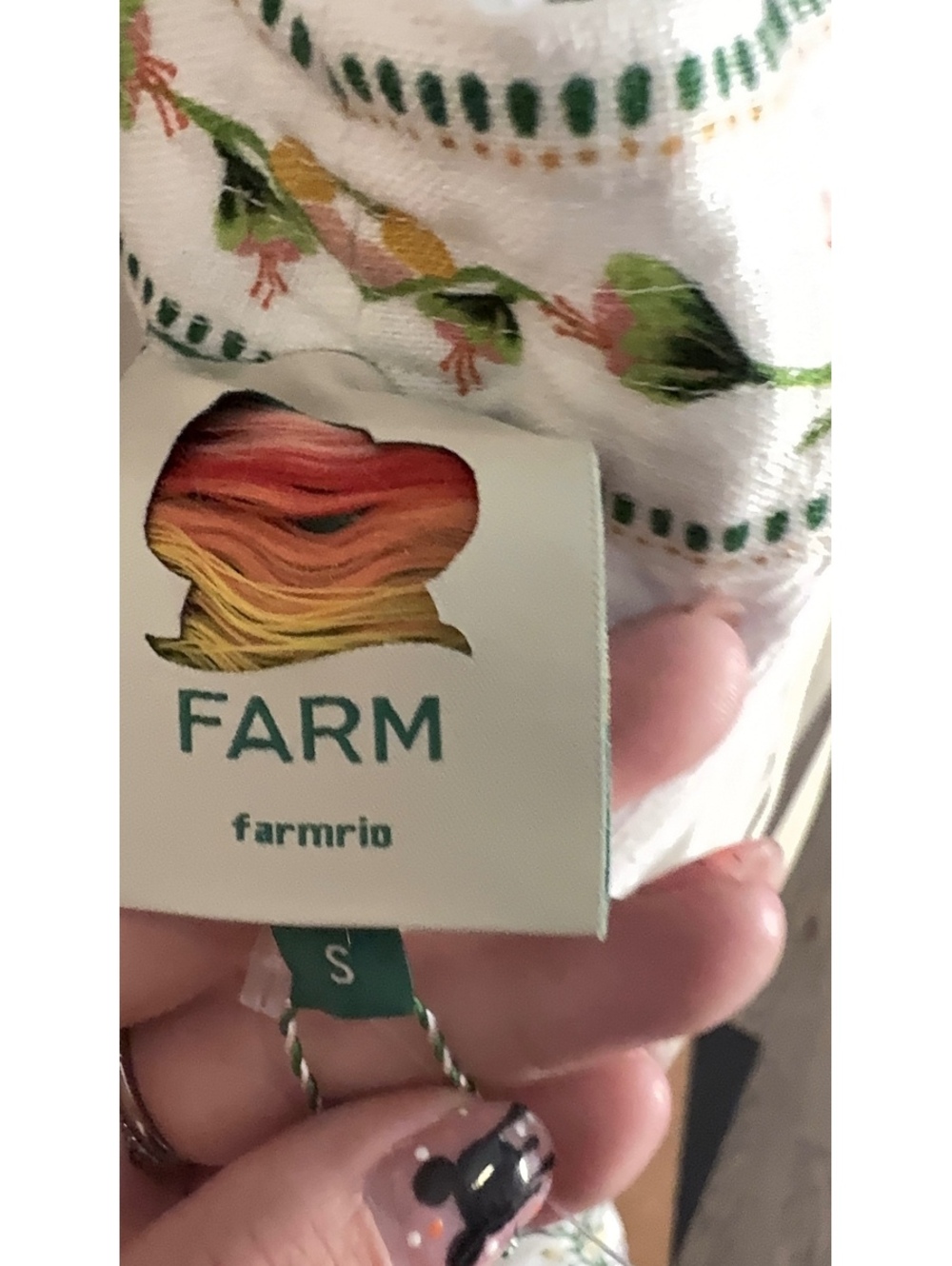Farm Rio Embroidered Floral Mini Dress Size S - Picture 5 of 13